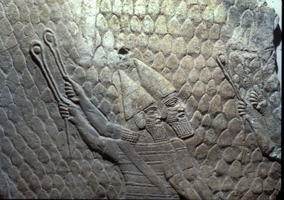 Honderos asirios, Palacio de Senaquerib, Nínive de Assyrian